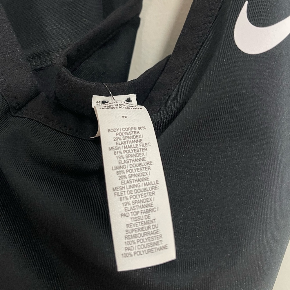 NWT Nike Training Padded Light Support Indy Bra - Picture 3 of 9